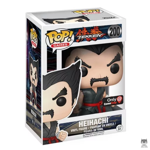 Figurine Funko POP Heihachi (Judo) (Noir et Rouge) (Tekken)