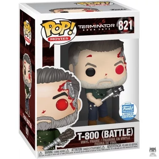 Figurine Funko POP T-800 Combat (Terminator : Dark Fate)