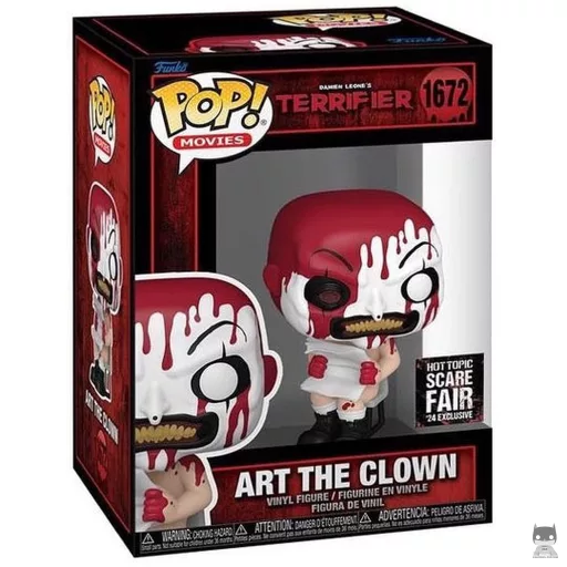 Figurine Funko POP Art le Clown (Bloody) (Hot Topic)