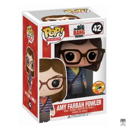 Figurine Funko POP Amy Farrah Fowler (Chaussures marron) (Exclusive)