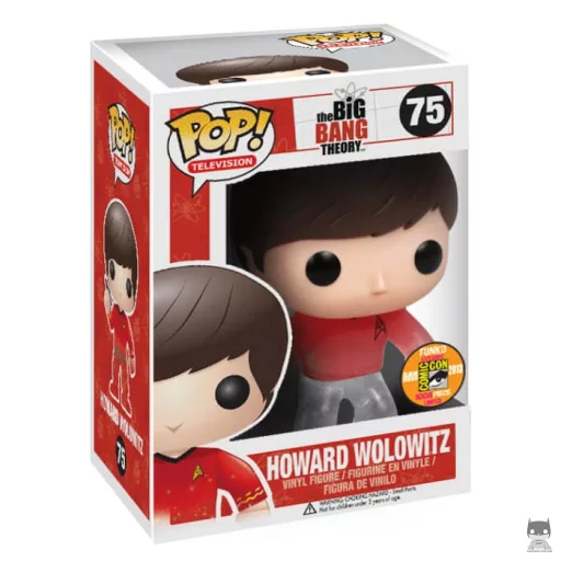 Figurine Funko POP Howard Wolowitz (Star Trek) (disparaissant) (The Big Bang Theory)