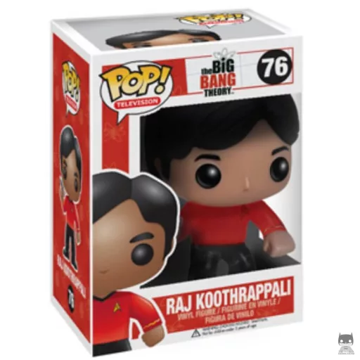 Figurine Funko POP Raj Koothrappali (Star Trek) (The Big Bang Theory)