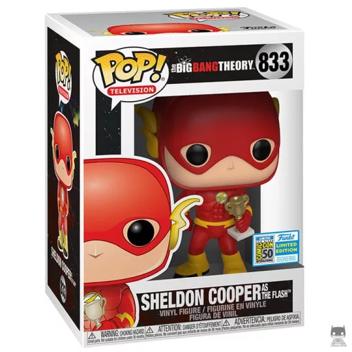 Figurine Funko POP Sheldon Cooper en The Flash (The Big Bang Theory)