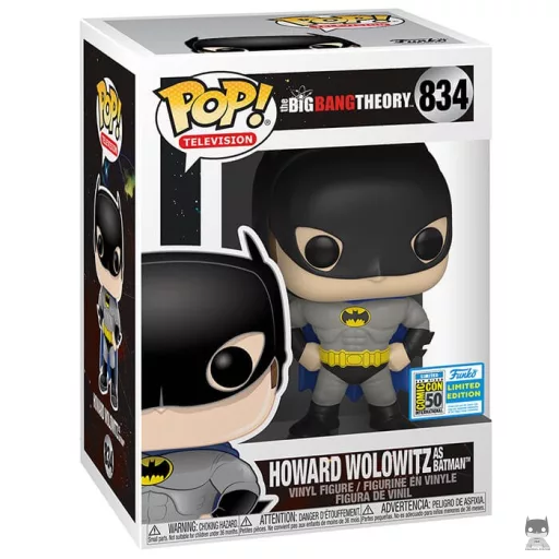 Figurine Funko POP Howard Wolowitz en Batman (The Big Bang Theory)