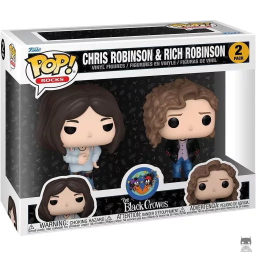 Figurine Funko POP Chris Robinson & Rich Robinson (The Black Crowes)