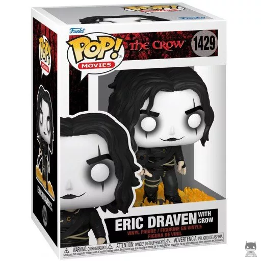 Figurine Funko POP Eric Draven avec Corbeau (The Crow)