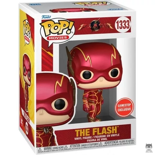 Figurine Funko POP Flash (Metallic) (Guy l'Eclair)