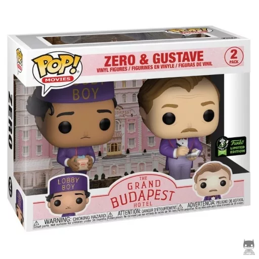 Figurine Funko POP Zero & Gustave (The Grand Budapest Hotel)