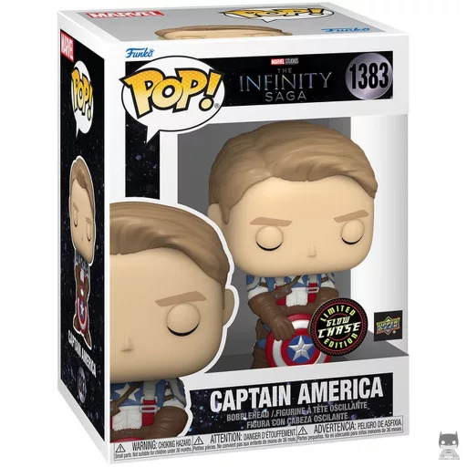 Figurine Funko POP Captain America (Chase & Glow in the Dark) (The Infinity Saga)