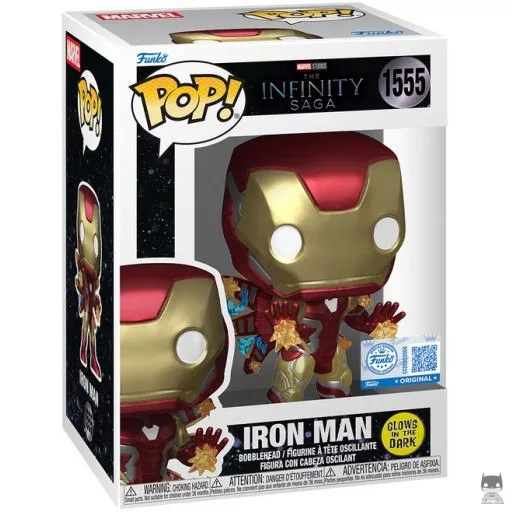 Figurine Funko POP Iron Man (Glow in the Dark) (Funko Shop)