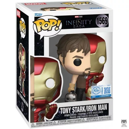 Figurine Funko POP Tony Stark / Iron Man (The Infinity Saga)