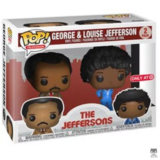 Figurine Funko POP George & Louise Jefferson (The Jeffersons)