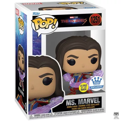 Figurine Funko POP Miss Marvel (Glow in the Dark) (Glow in the Dark)