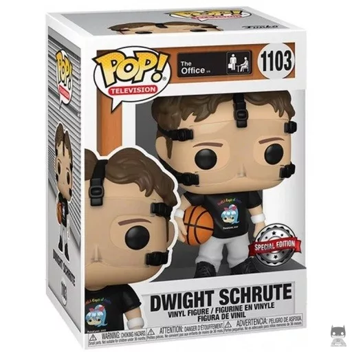 Figurine Funko POP Dwight Schrute Basketball (The Office)