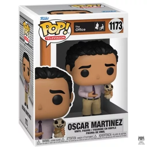 Figurine Funko POP Oscar avec Poupée Epouvantail (Oscar Martinez)