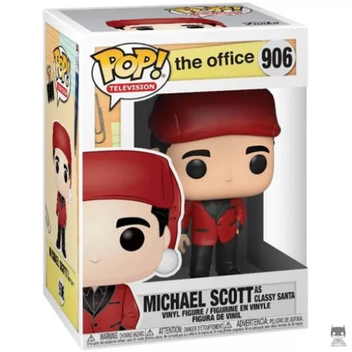 Figurine Funko POP Michael Scott en Père Noël chic (The Office)