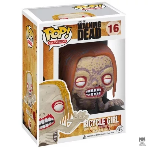 Figurine Funko POP Fillette sur bicylette Walker (Pop! Vinyl)