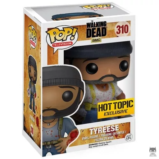 Figurine Funko POP Tyreese Williams mordu au bras (Bloody) (The Walking Dead)