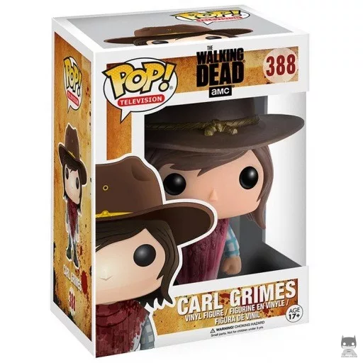 Figurine Funko POP Carl Grimes (The Walking Dead)