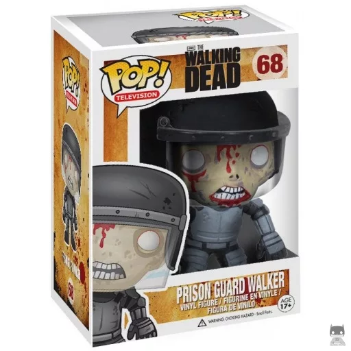 Figurine Funko POP Walker in prison yard (The Walking Dead)