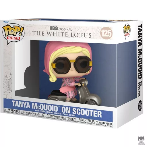 Figurine Funko POP Tanya McQuoid sur scooter (Tanya McQuoid)