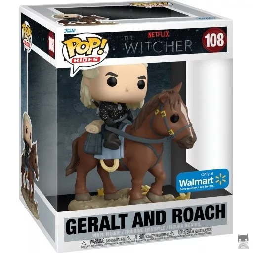 Figurine Funko POP Geralt & Ablette (The Witcher)