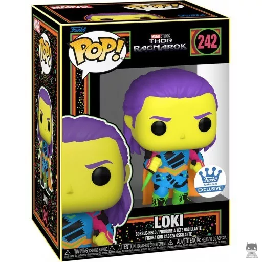 Figurine Funko POP Loki (Blacklight) (Thor Ragnarok)