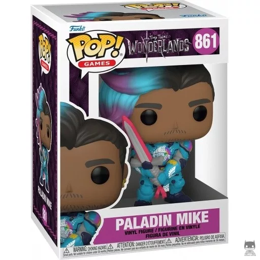 Figurine Funko POP Mike le Paladin (Tiny Tina's Wonderland)