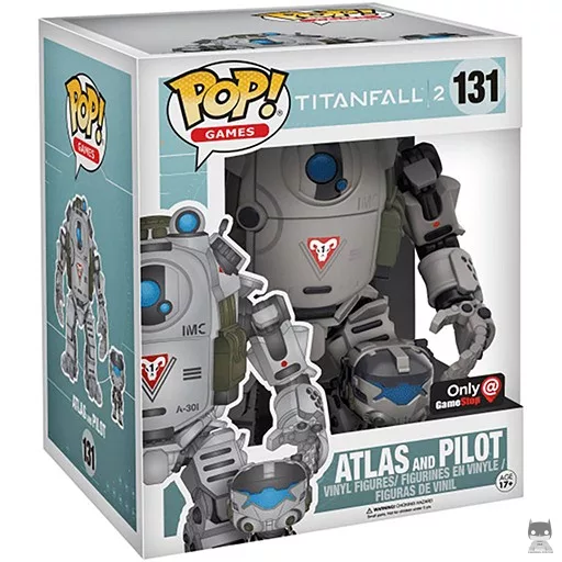Figurine Funko POP Atlas & Pilot (Supersized) (Titanfall 2)