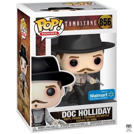 Figurine Funko POP Doc Holliday avec deux Pistolets (Walmart)