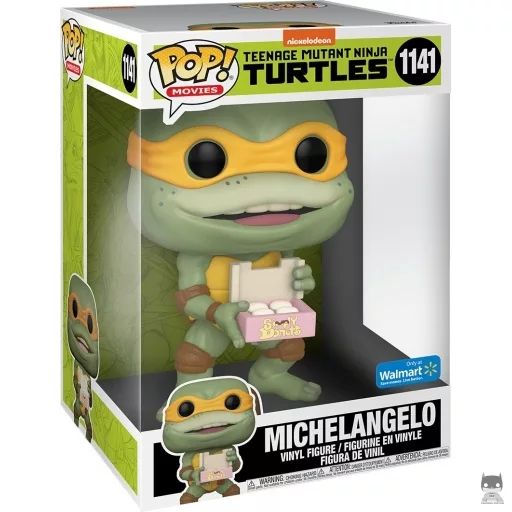 Figurine Funko POP Michelangelo avec Donuts (Supersized) (Walmart)