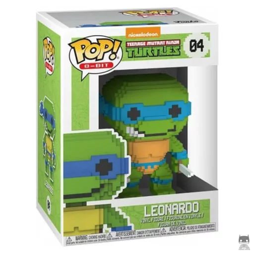 Figurine Funko POP Leonardo (8-bit) (Tortues Ninja)