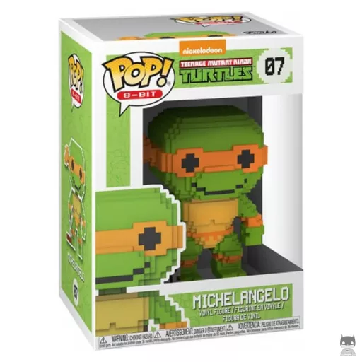 Figurine Funko POP Michelangelo (8-bit) (Pop! Vinyl)