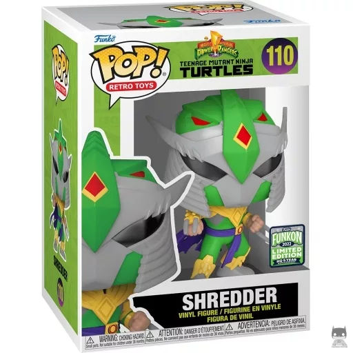 Figurine Funko POP Shredder (Tortues Ninja : Mighty Morphin Power Rangers)