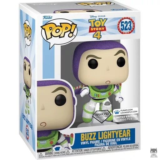 Figurine Funko POP Buzz l'Éclair (Diamond Glitter) (Toy Story 4)