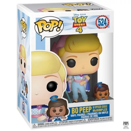 Figurine Funko POP La bergère avec l'Officer Giggle McDimples (Toy Story 4)