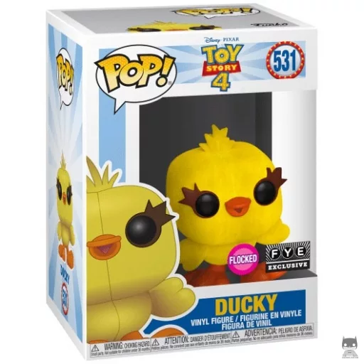 Figurine Funko POP Ducky (Flocked) (Toy Story 4)