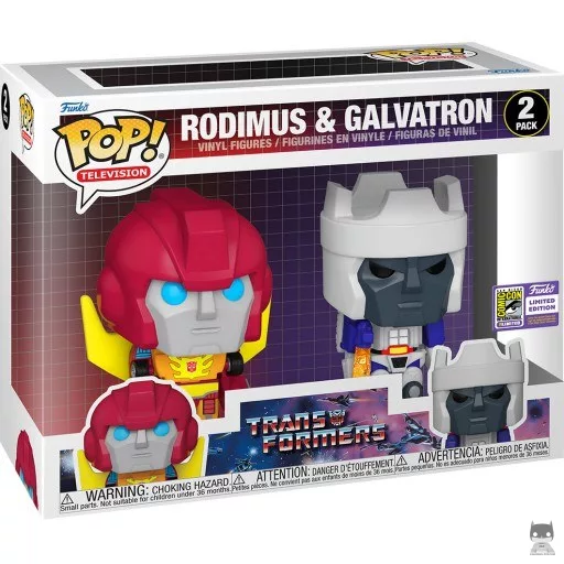 Figurine Funko POP Rodimus & Galvatron (Exclusive)