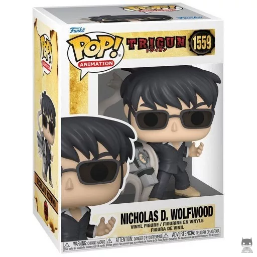 Figurine Funko POP Nicholas D. Wolfwood (Trigun)