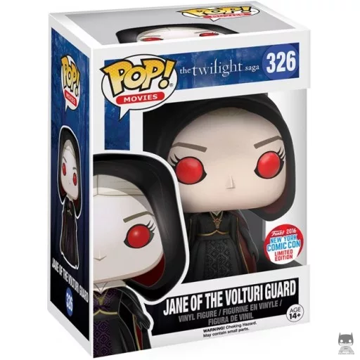 Figurine Funko POP Jane de la Garde Volturi avec Capuche (Twilight)