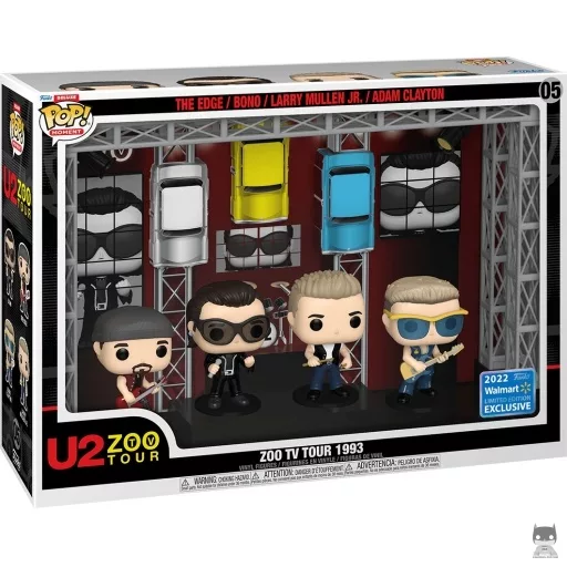 Figurine Funko POP U2 : Zoo TV Tour 1993 (Exclusive)