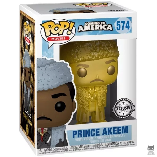 Figurine Funko POP Prince Akeem Joffer (Doré) (Un prince à New York)