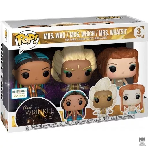 Figurine Funko POP Mme Qui, Mme Quidam & Mme Quiproquo (Un Raccourci dans le Temps)