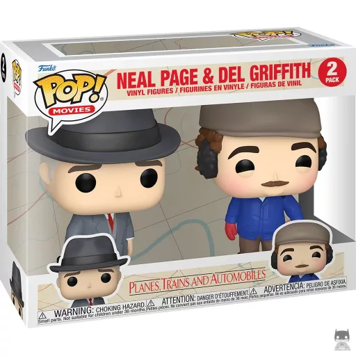 Figurine Funko POP Neal Page & Del Griffith (Un ticket pour deux)