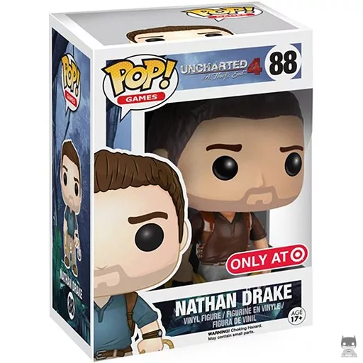 Figurine Funko POP Nathan Drake (Chemise marron) (Exclusive)