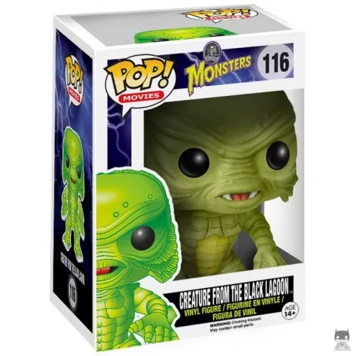 Figurine Funko POP L'Etrange Créature du Lac Noir (Universal Monsters)