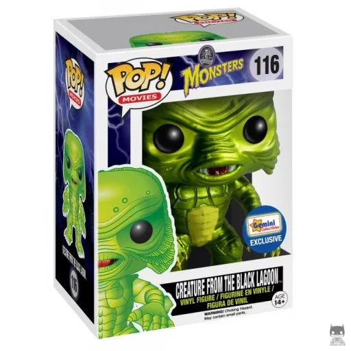 Figurine Funko POP L'Etrange Créature du Lac Noir (Metallic) (Metallic)