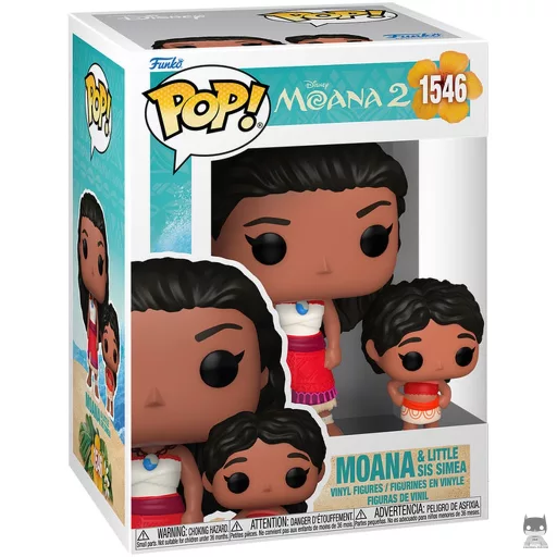 Figurine Funko POP Vaiana & sa petite sœur Simea (Vaiana 2)