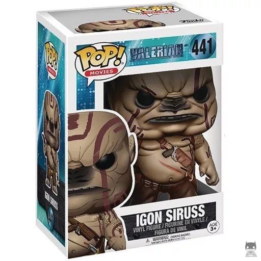 Figurine Funko POP Igon Siruss (Valérian et la Cité des mille planètes)