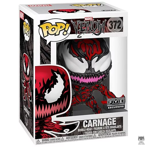 Figurine Funko POP Carnage (avec Aches) (Venom)